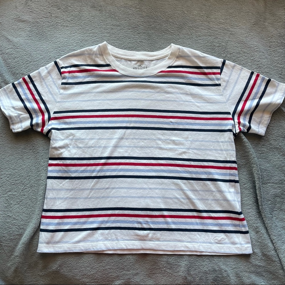 Hollister multi color crop top
